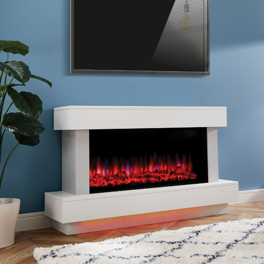 Suncrest Bourne 49 Inch Electric Fireplace Suite - BOU1025