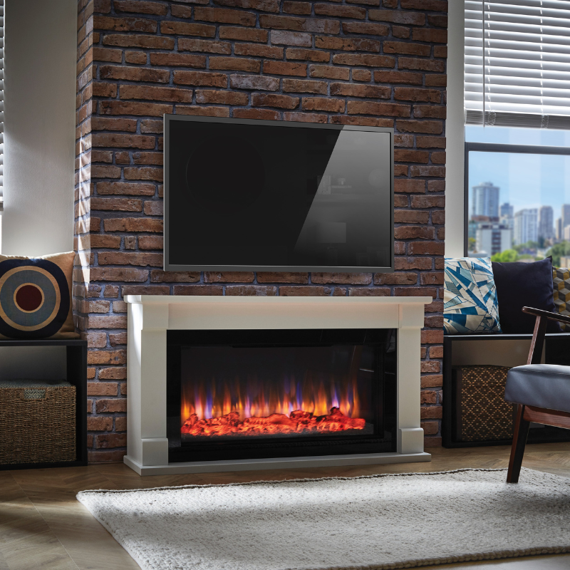 Suncrest Bradbury 48 Inch Electric Fireplace Suite - BRD1024