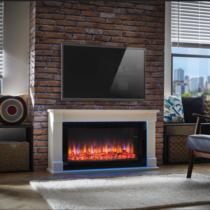 Suncrest Bradbury-Ambience 48 Inch Electric Fireplace Suite - BRD1025