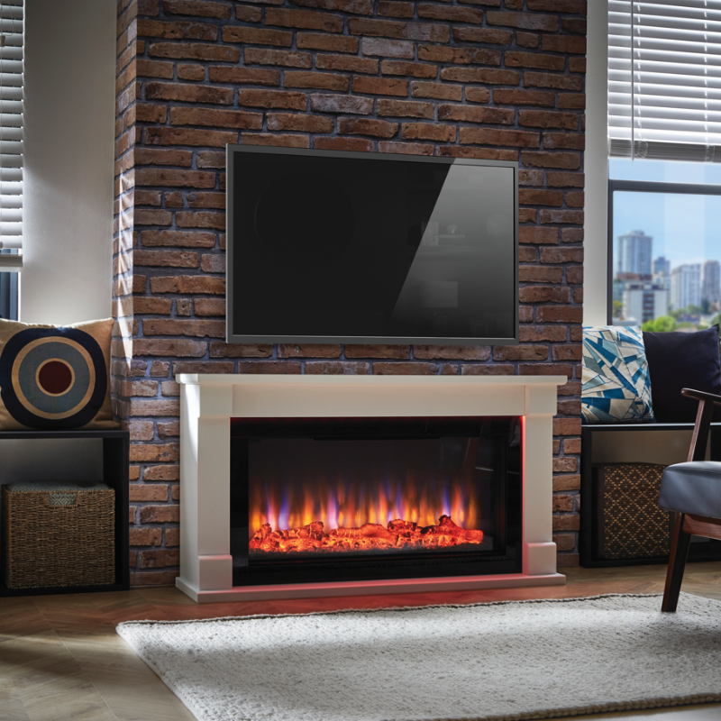 Suncrest Bradbury-Ambience 48 Inch Electric Fireplace Suite - BRD1025