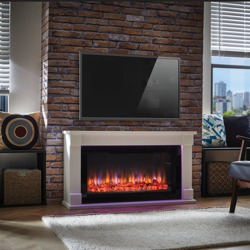 Suncrest Bradbury-Ambience 48 Inch Electric Fireplace Suite - BRD1025