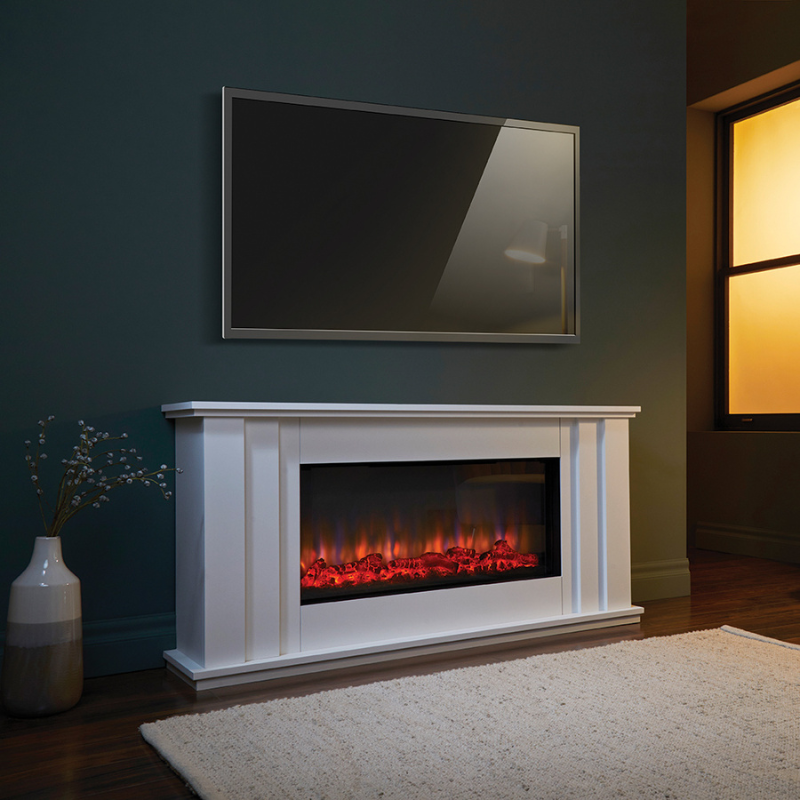 Suncrest Kesgrave 57 Inch Electric Fireplace Suite - KSG1024