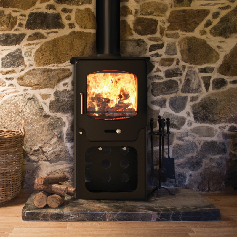 Saltfire ST-X4 Tall Multi-Fuel / Wood Burning Stove