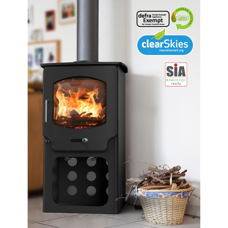 Saltfire ST-X4 Tall Multi-Fuel / Wood Burning Stove