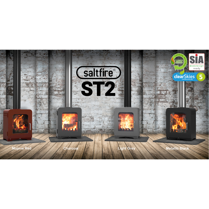 Saltfire ST2 Multi-Fuel / Wood Burning Stove