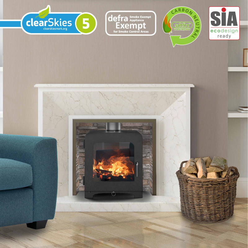 Saltfire ST4 Multi-Fuel / Wood Burning Stove