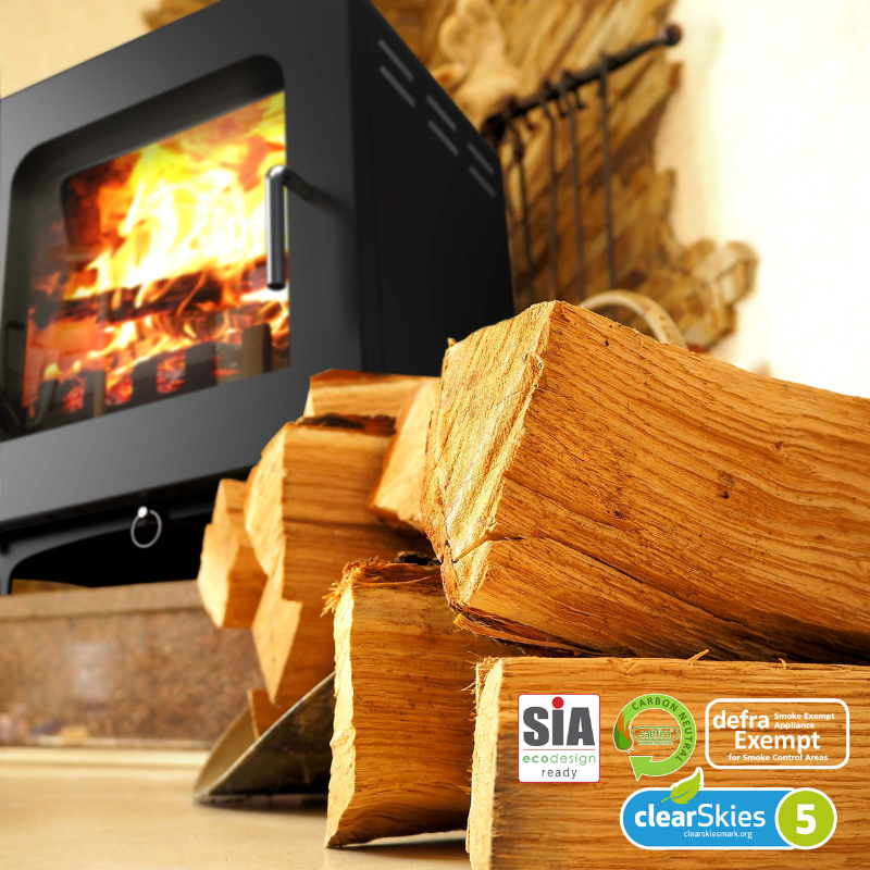 Saltfire ST4 Multi-Fuel / Wood Burning Stove