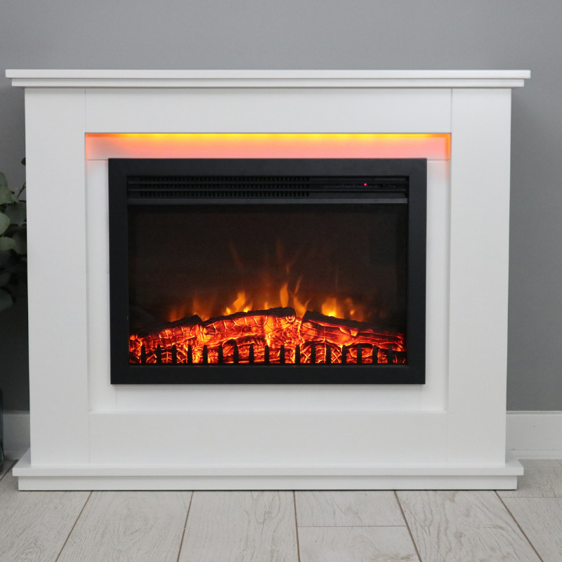 Ekofires 1250 Electric Fireplace Suite