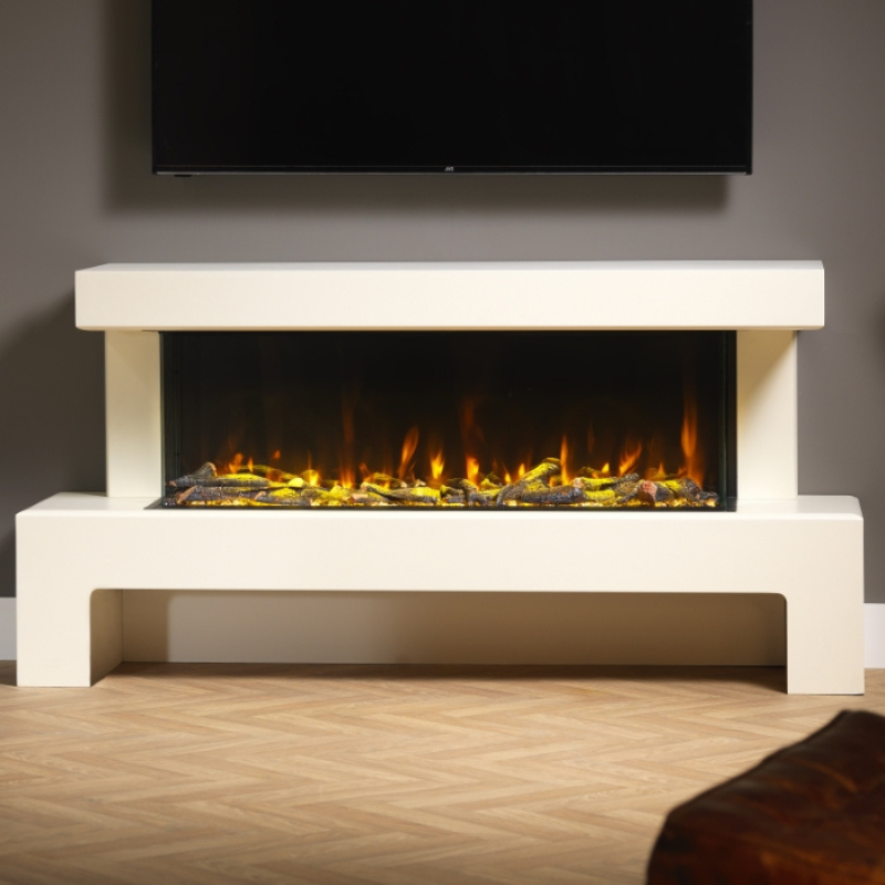 ACR Brindley Floor Standing Fireplace Suite With PR-1200e