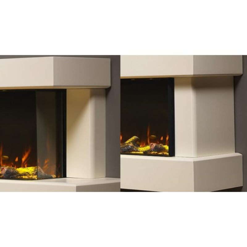 ACR Brindley Floor Standing Fireplace Suite With PR-1200e